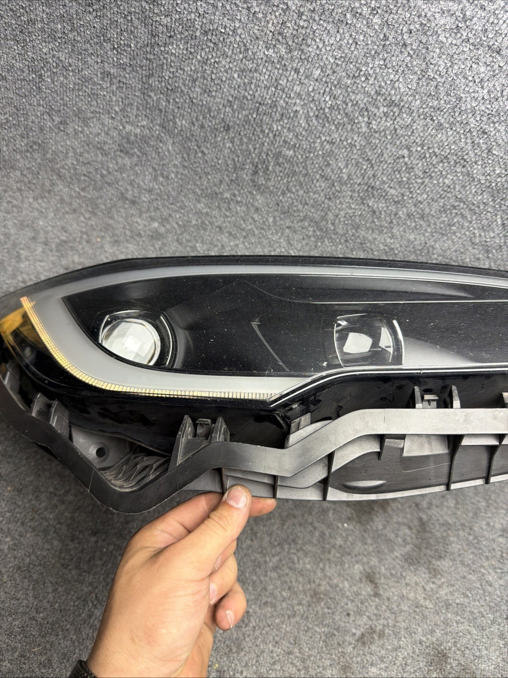 2022-2025 TESLA MODEL S RIGHT HEADLIGHT BLACK Projector LED 1563714-00-F OEM