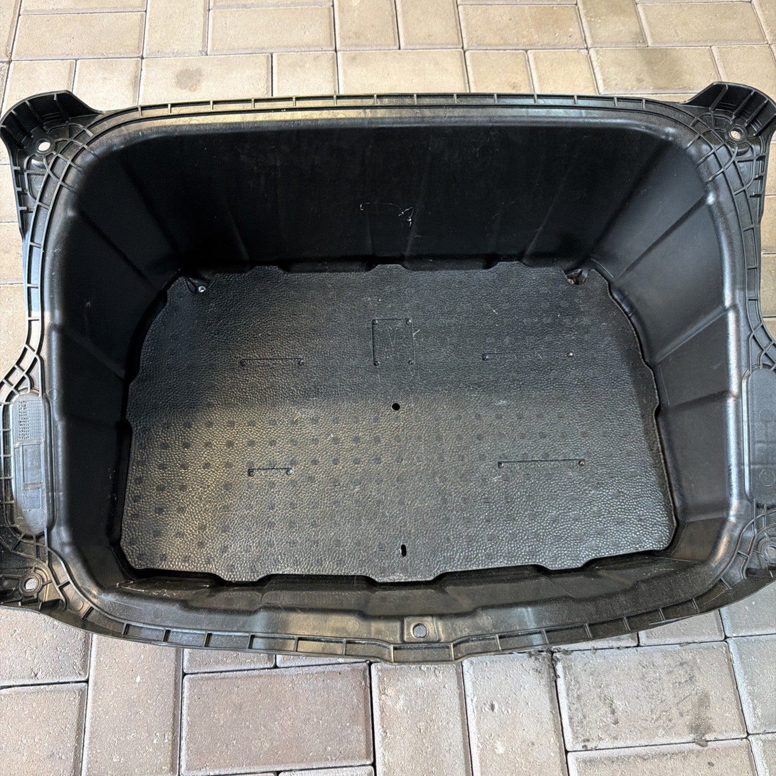 20-24 Tesla Model Y Rear Lower Trunk Tub Cargo Storage Compartment 1487751-00-D