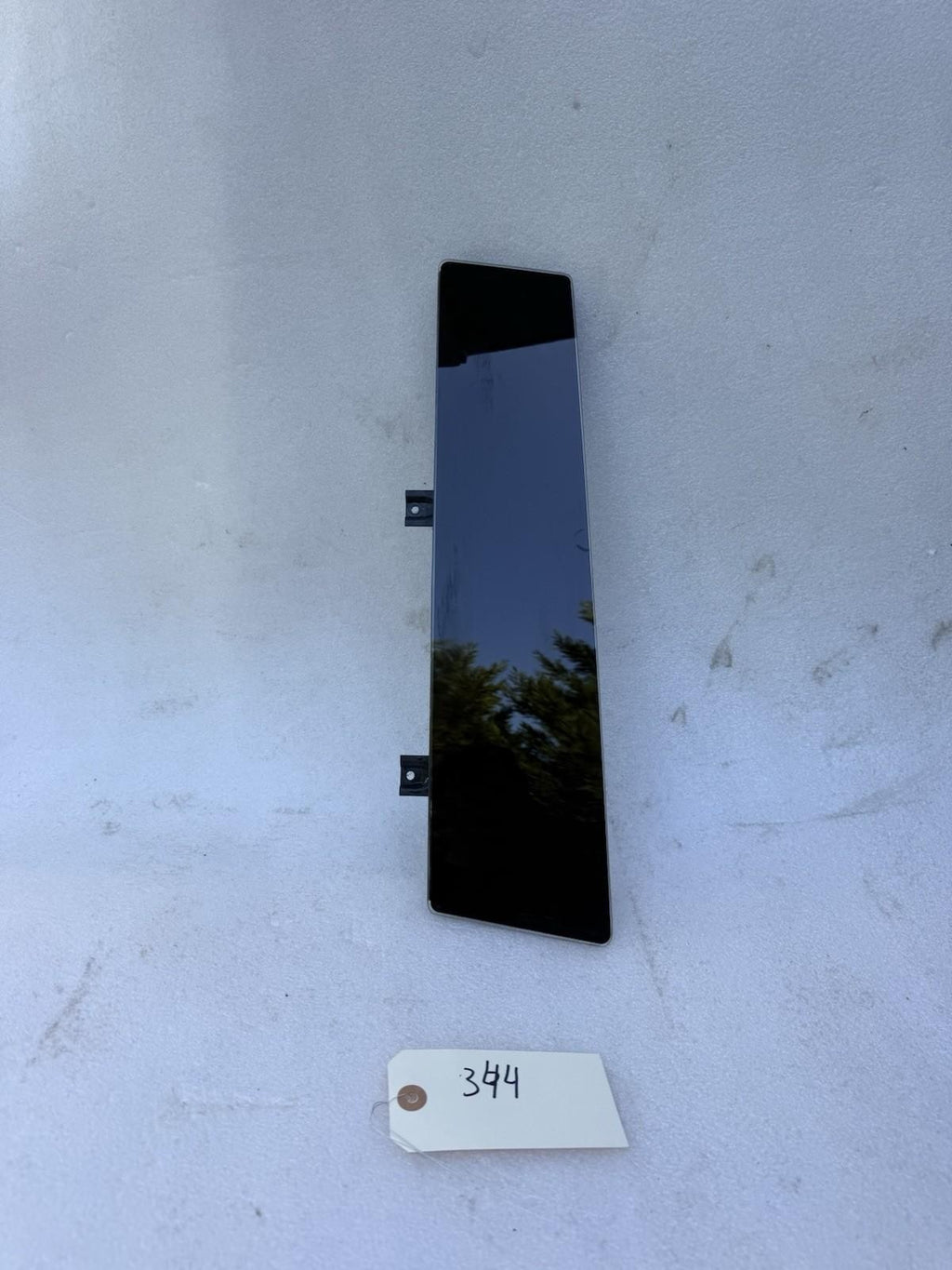 ♦️16-20 TESLA MODEL X REAR RIGHT DOOR B PILLAR APPLIQUE MOLDING OEM, 104135800