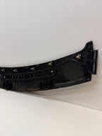 12-20 Tesla Model S Front Windshield Dash Defroster Cowl Vent Trim Panel