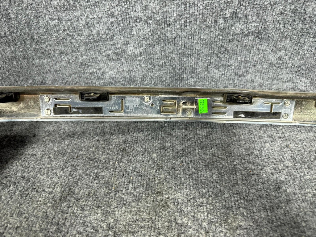 2016-2020 Tesla Model X Rear Liftgate Molding Trim Badge OEM, 1035369-00-D