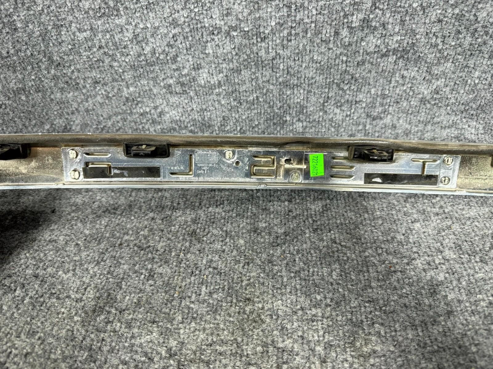 2016-2020 Tesla Model X Rear Liftgate Molding Trim Badge OEM, 1035369-00-D