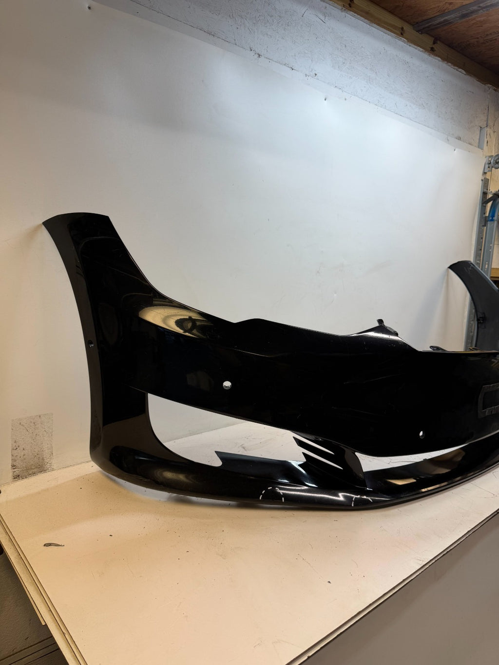 2016-2020 TESLA Model S FRONT BUMPER COVER PANEL OEM 1056370-00-F