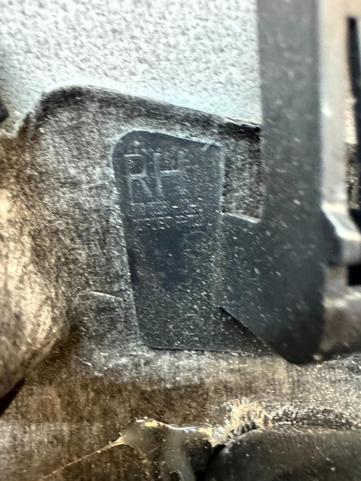 2017-2023 TESLA MODEL 3 REAR DECK SHELF COVER INNER PANEL OEM, 1099221-00-D