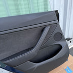 21-23 OEM Tesla Model 3 Rear Left Driver Side Door Shell Panel COMPLETE BLUE