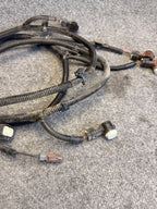 16-20 TESLA MODEL X REAR BUMPER PARKING ASSIST SENSOR WIRE HARNESS AND SENSORS
