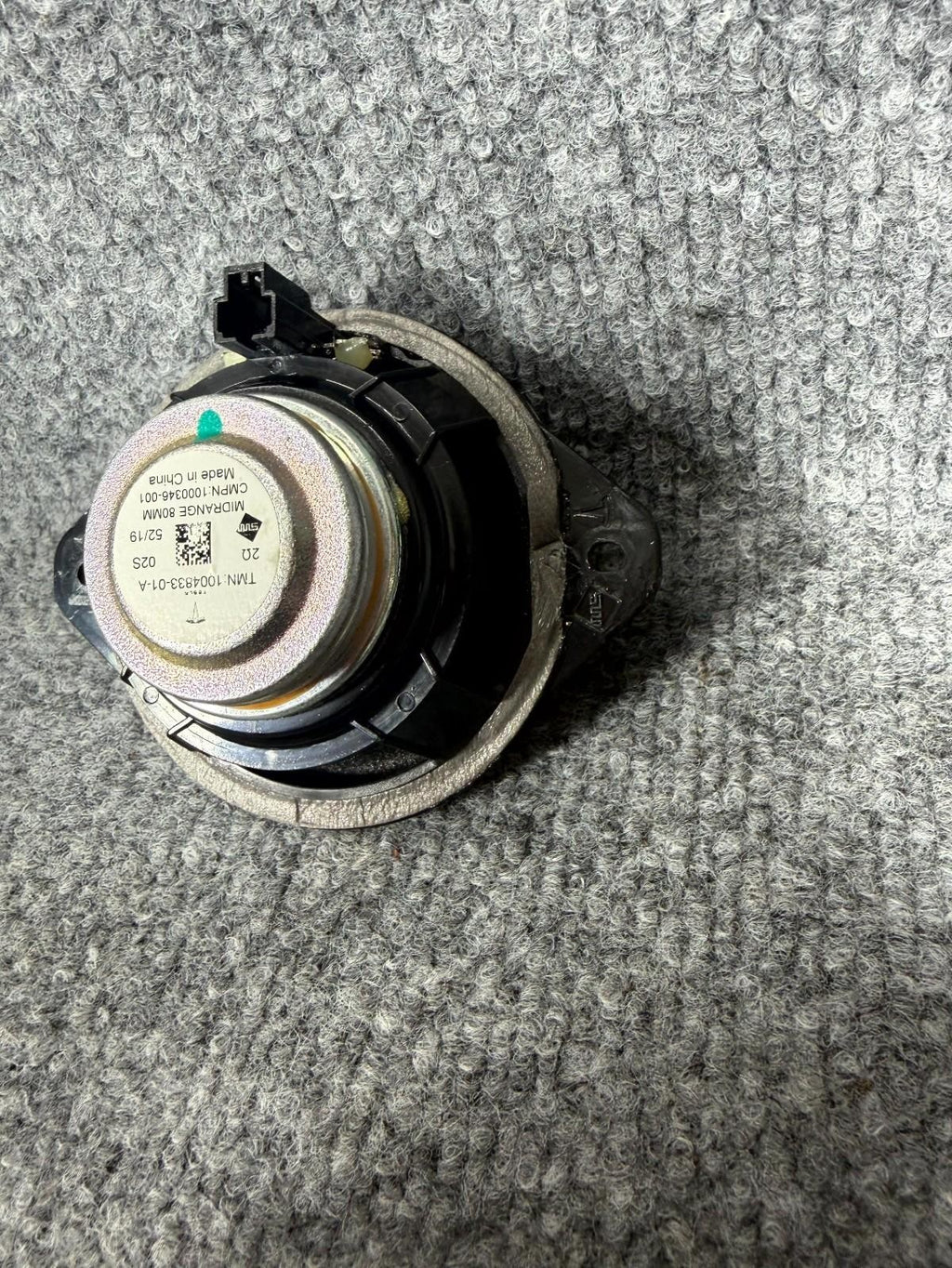 2016-2020 Tesla Model X Right Side Mid Range Audio Sound Speaker OEM, 100483301A