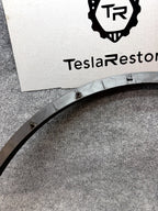2020 - 2024 TESLA MODEL Y FRONT LEFT SIDE WHEEL FLARE MOLDING OEM, 1494161-00-C