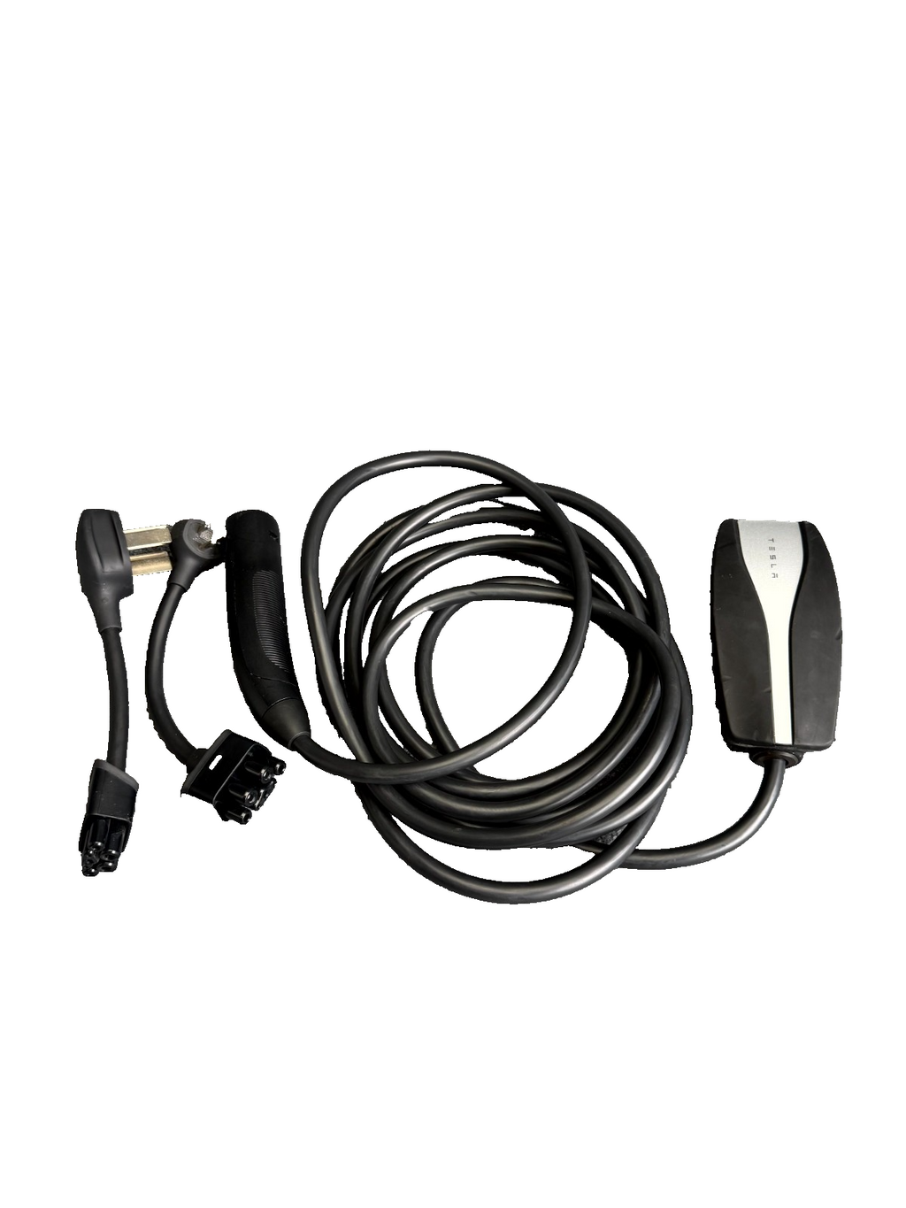TESLA MODEL S 3 X Y MOBILE CONNECTOR CHARGING CABLE W/ BAG OEM, 1101789-00-M