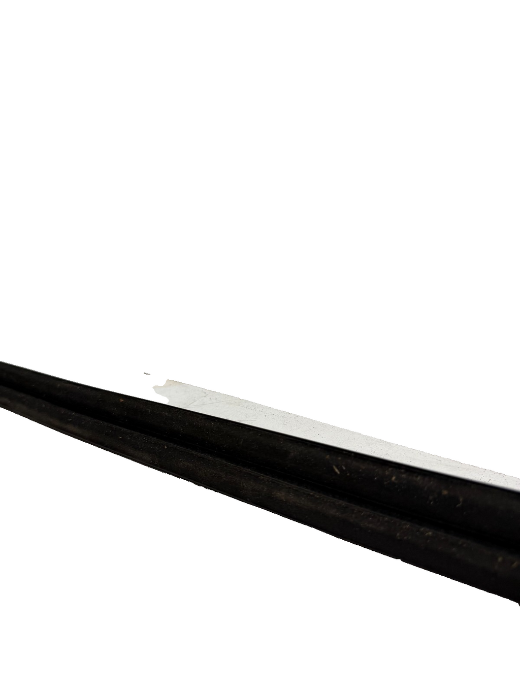 2012-2020 Tesla Model S Rear Left Door Window Trim Molding Chrome OEM