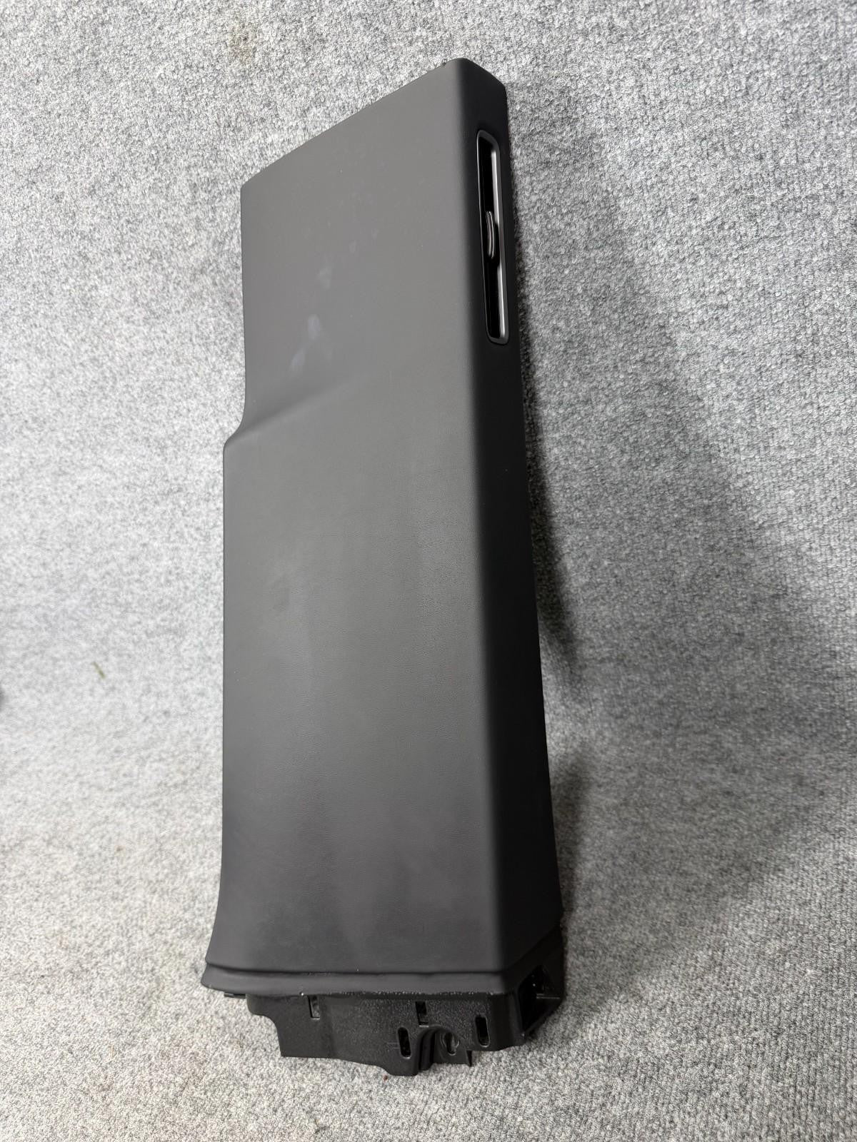 16 - 20 Tesla Model X Front Left Driver SIde Lower B Pillar Cover Trim Black OEM