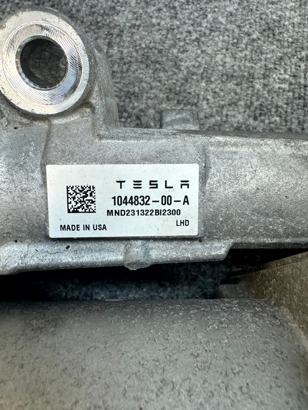 2017 - 2023 TESLA MODEL 3 POWER STEERING GEAR RACK AND PINION OEM, 1044832-00-A