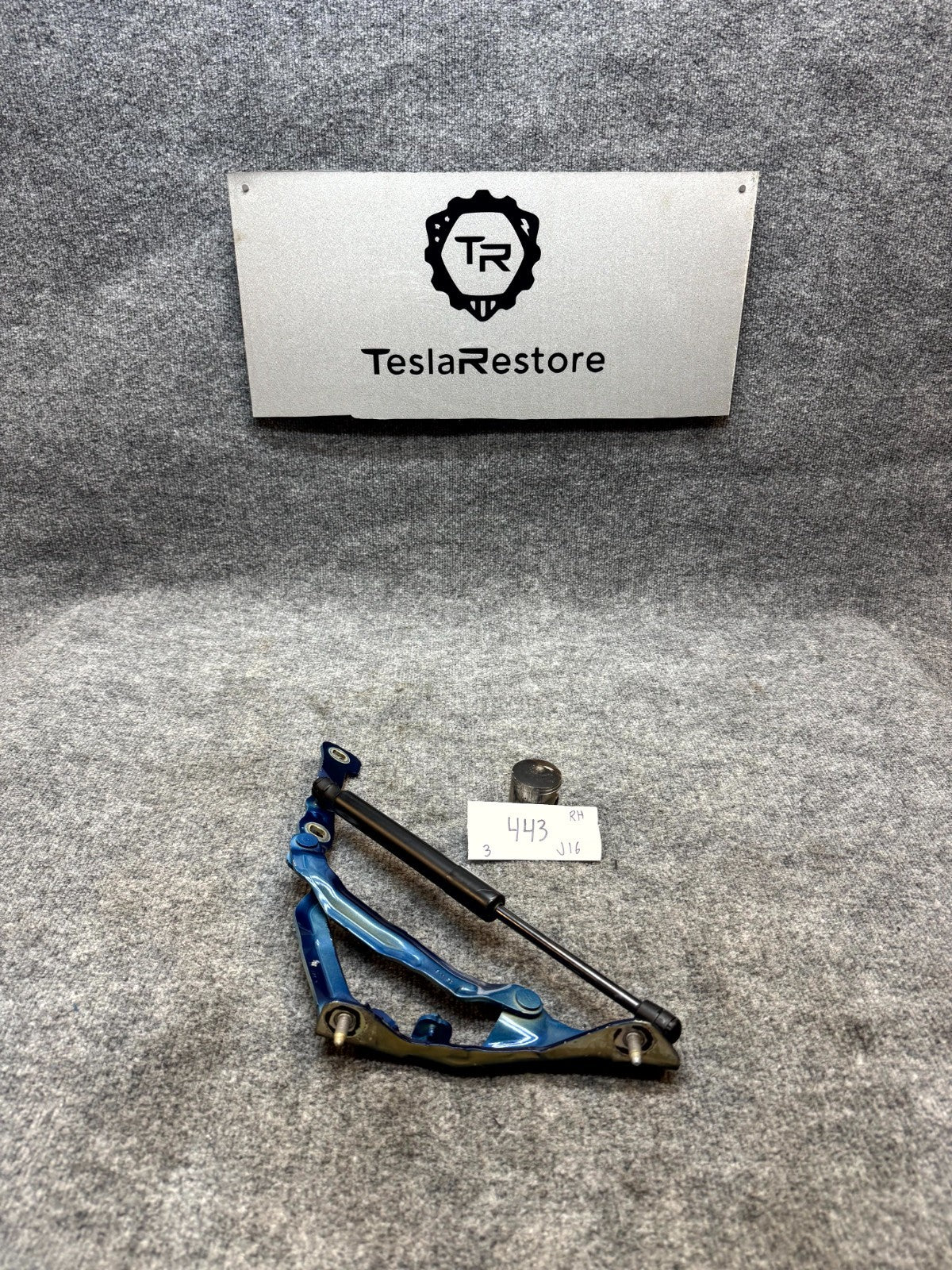 2017 - 2023 TESLA MODEL 3 REAR RIGHT PASSENGER SIDE TRUNK LIDS OEM, 1667399-00-B