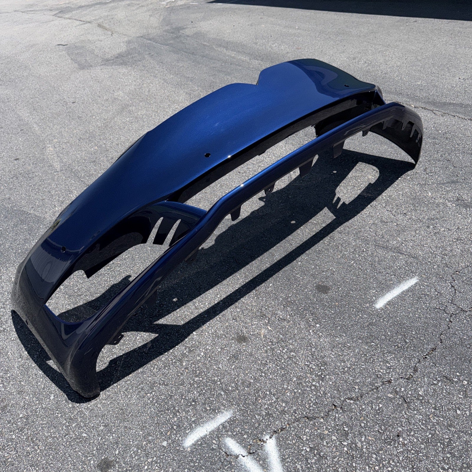2016-2020 OEM Tesla Model S Front Bumper Cover Panel Black BLUE OEM