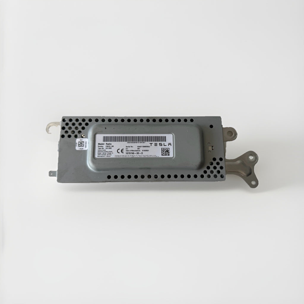 ♦️17-23 TESLA MODEL 3 RADIO FM/HD RECEIVER CONTROL MODULE UNIT OEM, 1079749-00-D