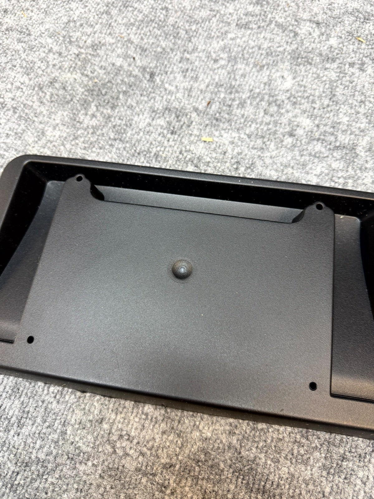 2020 - 2024 TESLA MODEL Y FRONT LICENSE PLATE BRACKET HOLDER OEM, 1493090-00-A