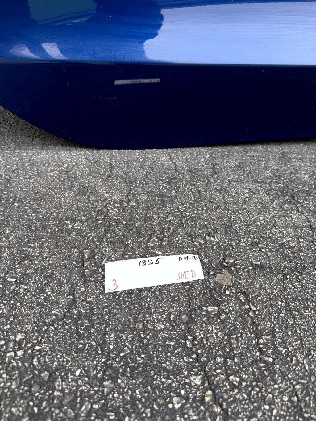 2017-2023 TESLA MODEL 3 REAR RIGHT PASSENGER SIDE DOOR SHELL OEM, 1081440-E0-C
