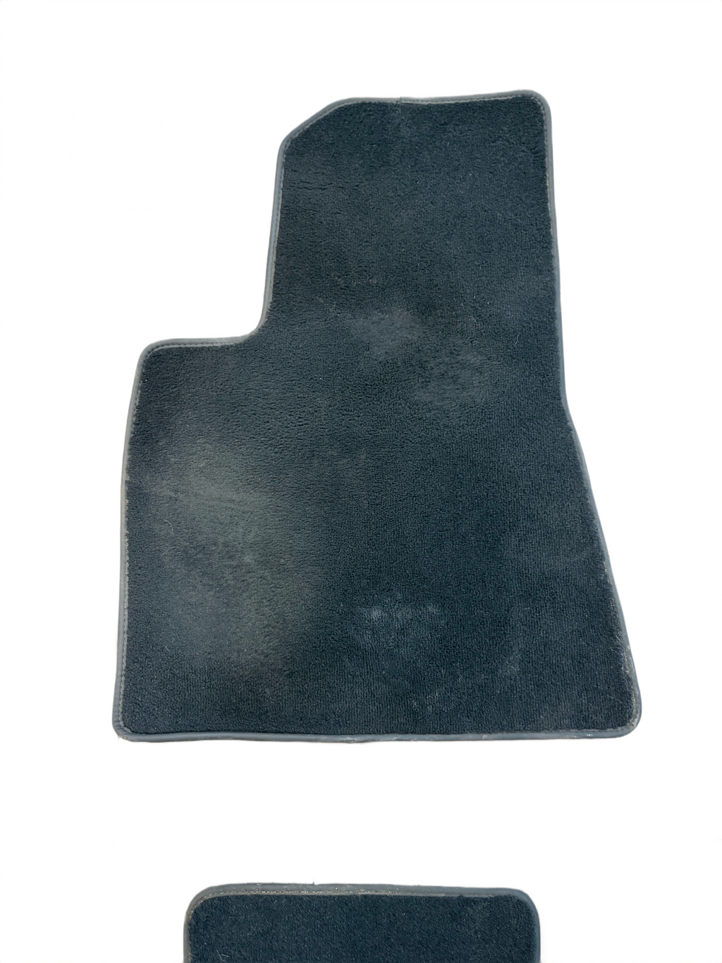 2017-2023 Tesla Model 3 Full Set of 3 Black Cloth Floor Mats, Front & Rear