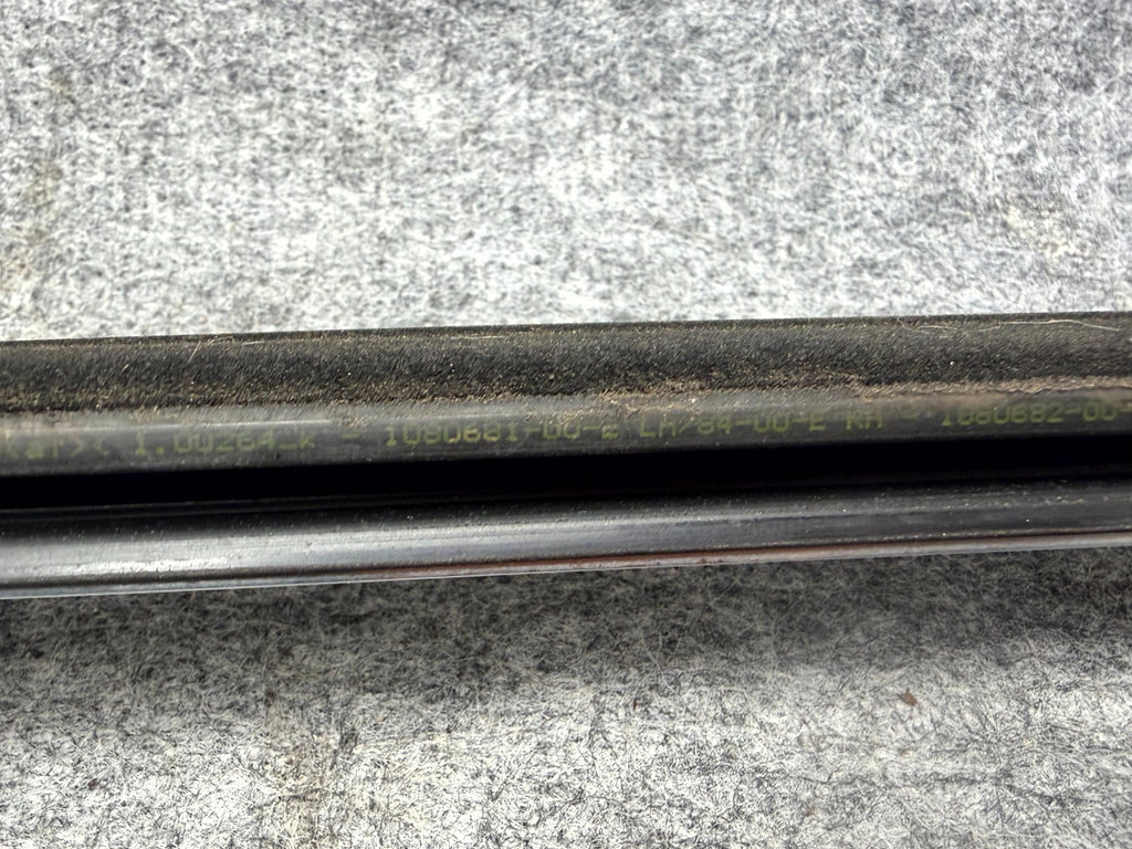 ♦️2017–2023 TESLA MODEL 3 FRONT LEFT DOOR WINDOW BELT MOLDING OEM, 1080681-00-H