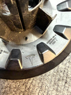 2020 - 2024 TESLA MODEL Y WHEEL CENTER CAP UBERTURBINE OEM, 1188236-00-A