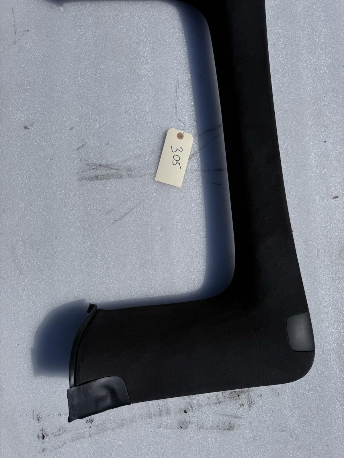 ♦️16-20 Tesla Model X Rear Right Falcon Door Upper Trim Panel OEM, 1051554-66-I