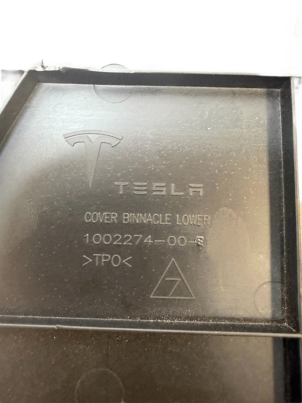 2012-2020 Tesla Model S Front Left Side Cover Binnacle Lower Trim 1002274-00-E