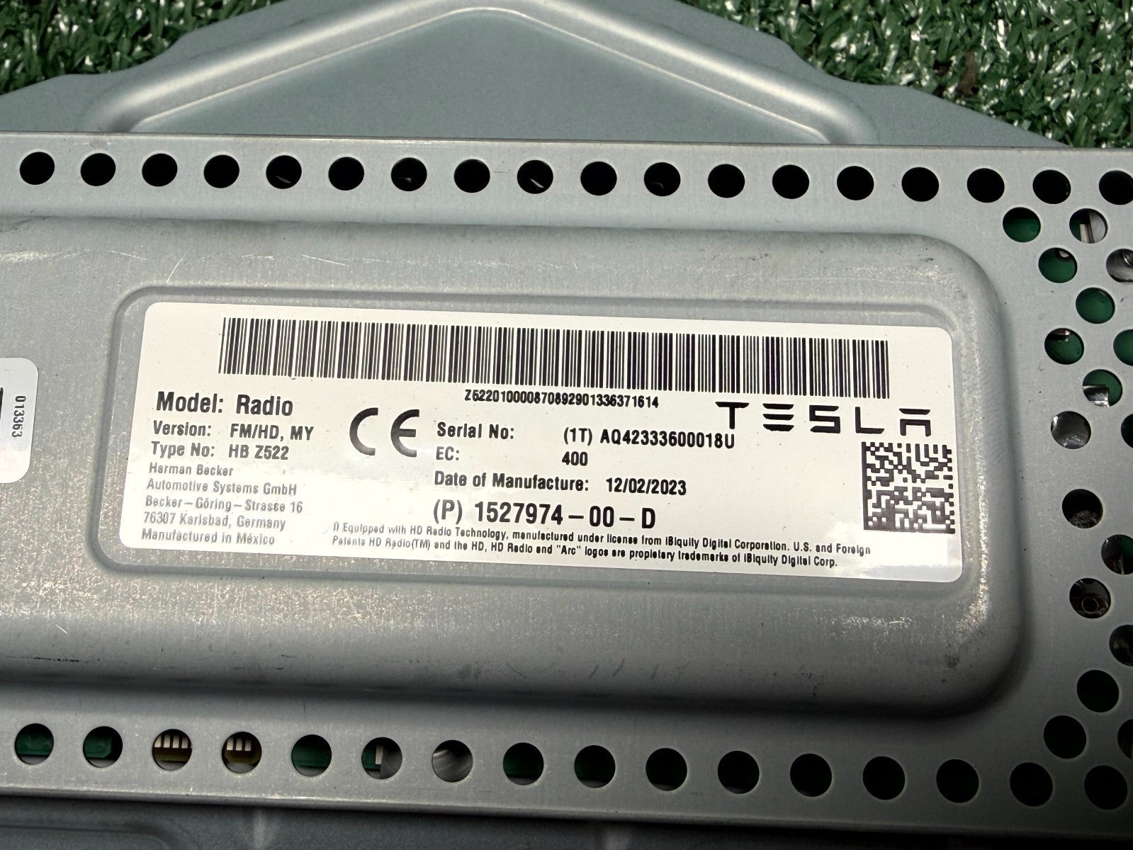 ♦️2020 - 2023 TESLA MODEL Y RADIO AUDIO SOUND RECEIVER MODULE OEM, 1527974-00-D