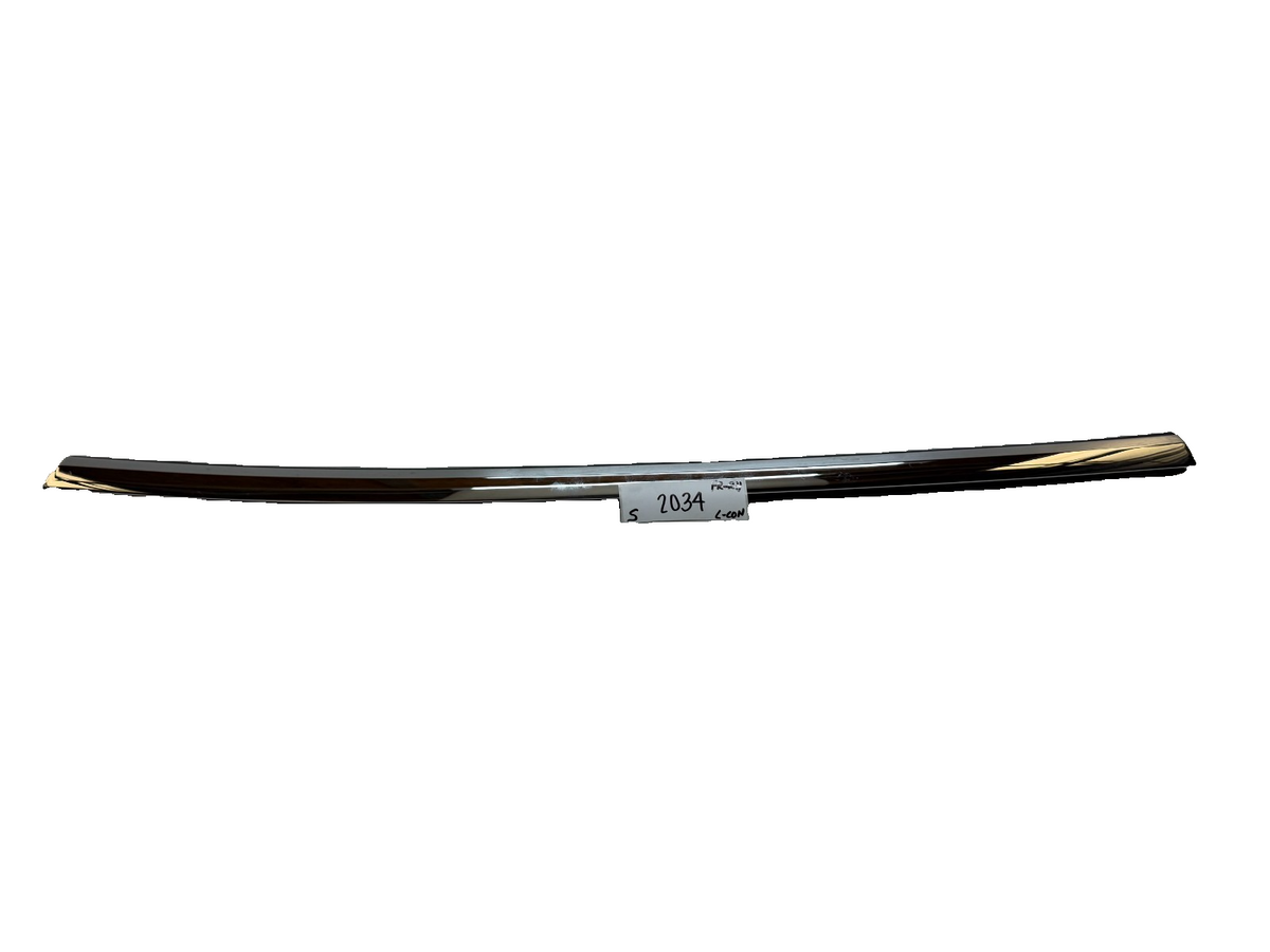 2012-20 Tesla Model S Front Right Passenger Side Door Outer Belt Molding Chrome