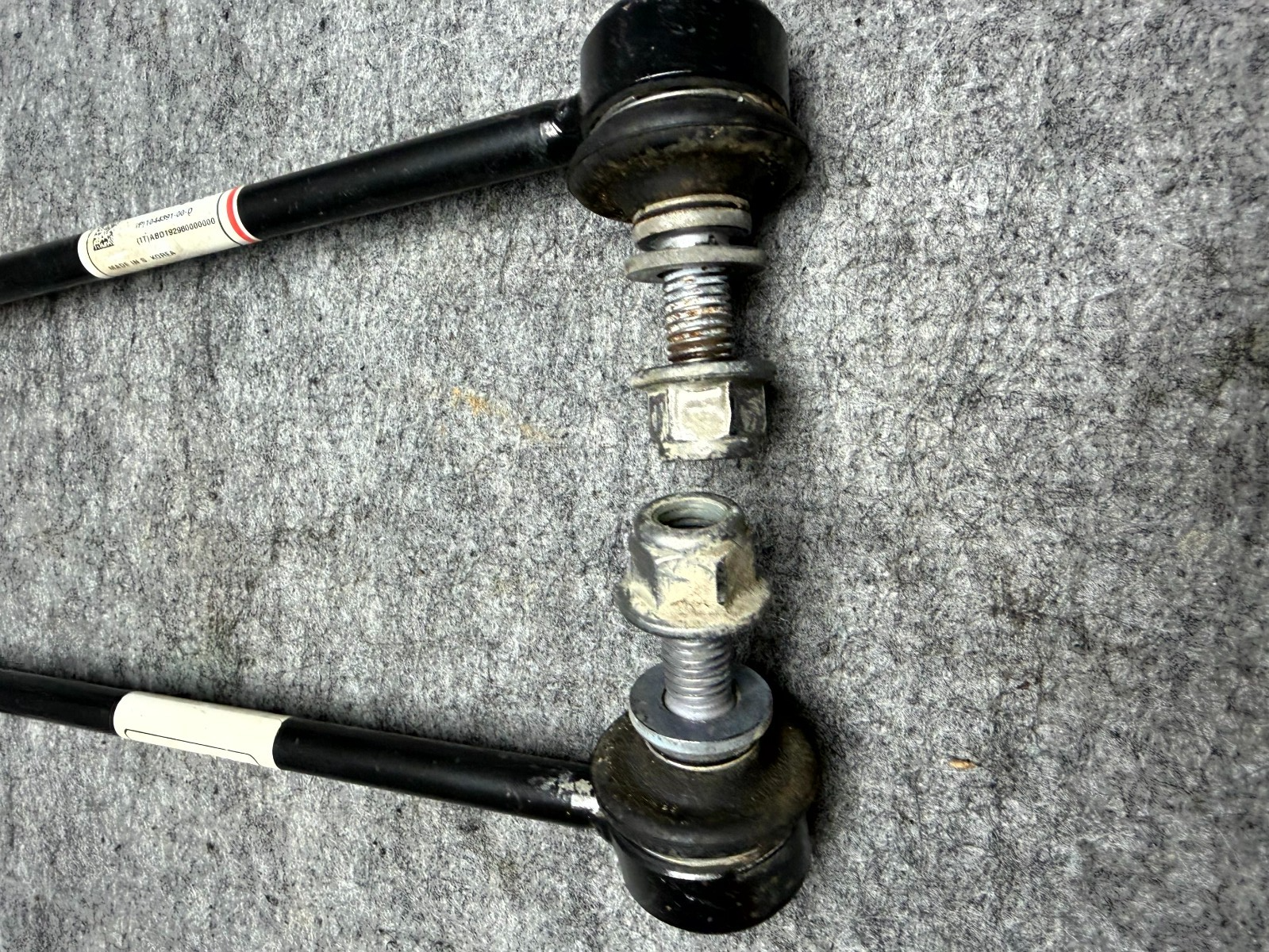 ♦️17-23 TESLA MODEL 3 FRONT LEFT/RIGHT STABILIZER SWAY BAR LINK OEM, 104439600D