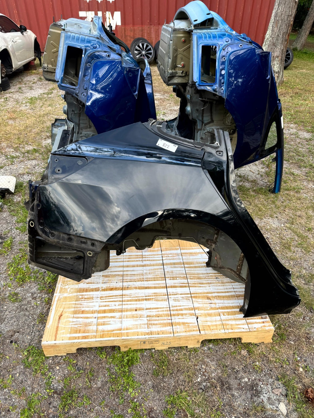 2017 - 2023 TESLA MODEL 3 REAR RIGHT SIDE OUTER BODY SIDE QUARTER PANEL OEM