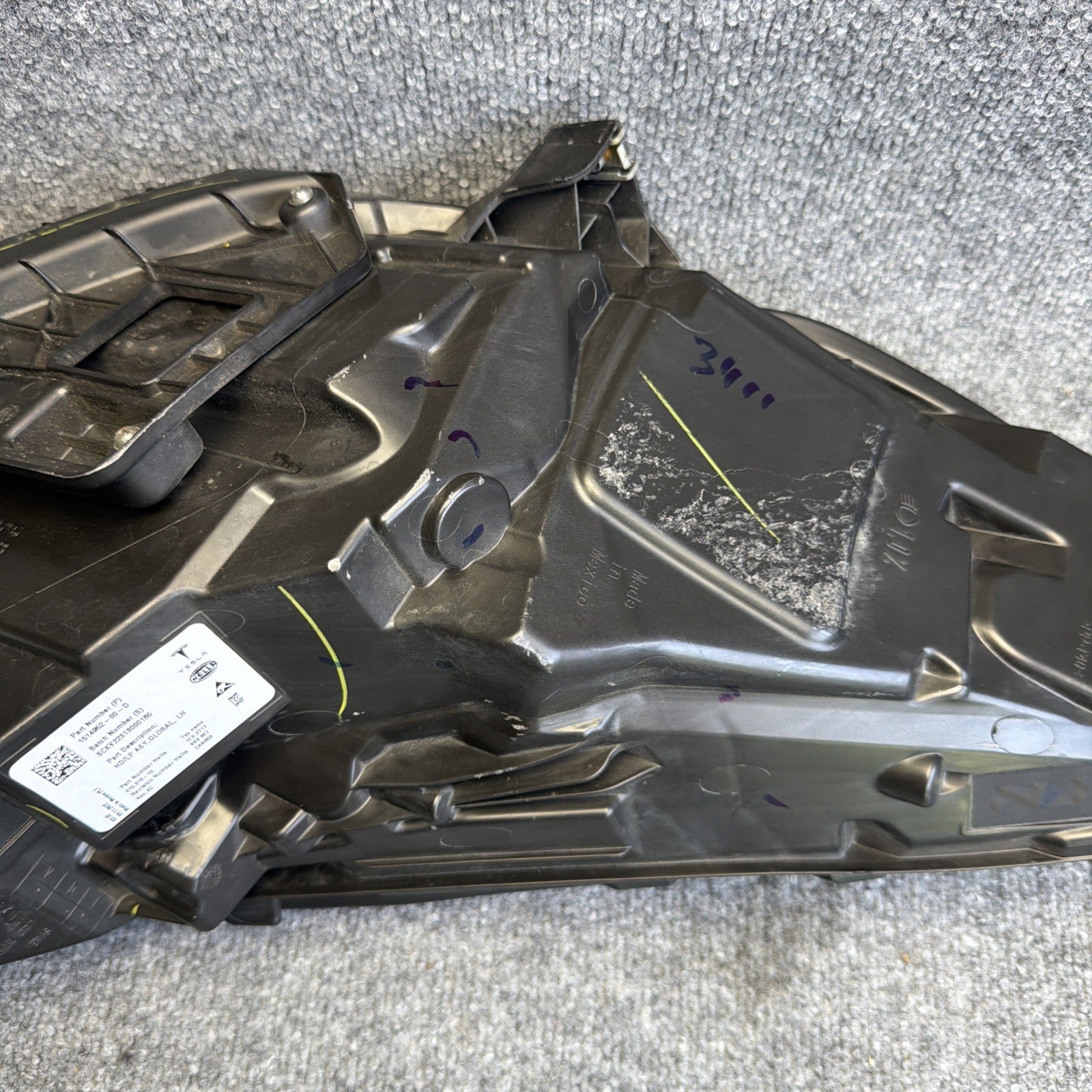 2021-2023 TESLA MODEL 3 HEADLIGHT LEFT DRIVER LED 1514952-00-D OEM