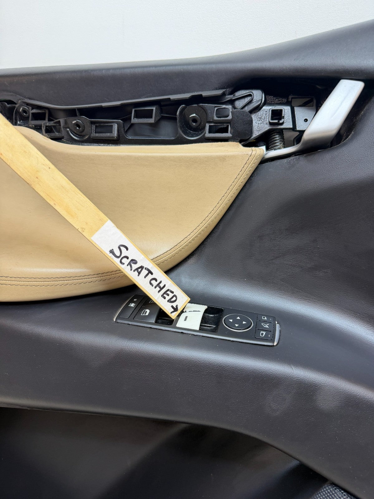 2016-2020 TESLA MODEL X FRONT LEFT DRIVER SIDE DOOR PANEL TRIM CARD OEM