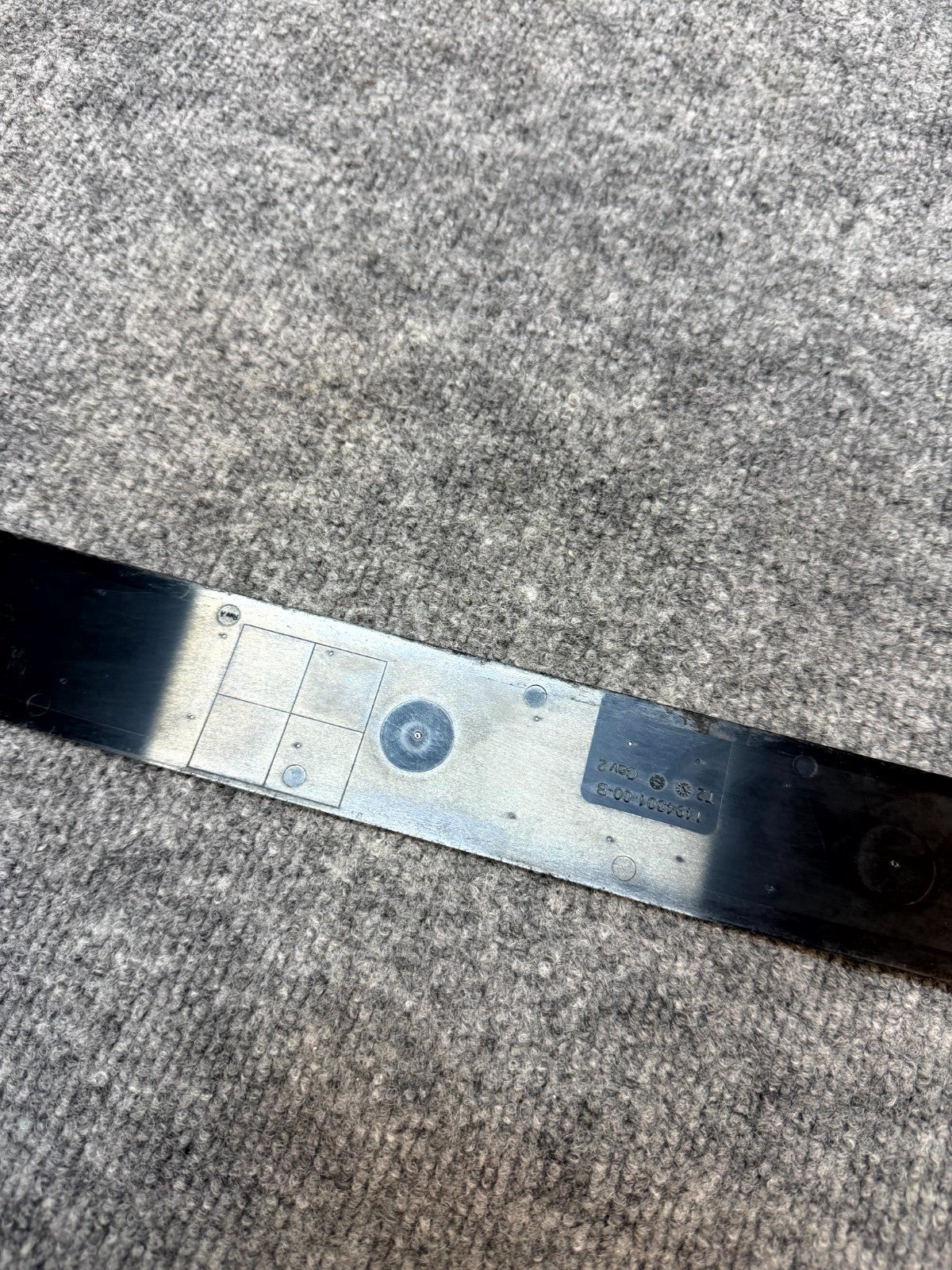 20 - 24 TESLA MODEL Y FRONT LEFT / RIGHT INNER DOOR SILL PLATE OEM, 1494301-00-B