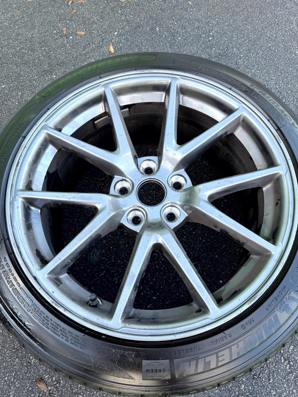 ♦️ 2017 - 2023 TESLA MODEL 3 ALLOY WHEEL RIM WITH TIRE OEM, 1044221-00-A