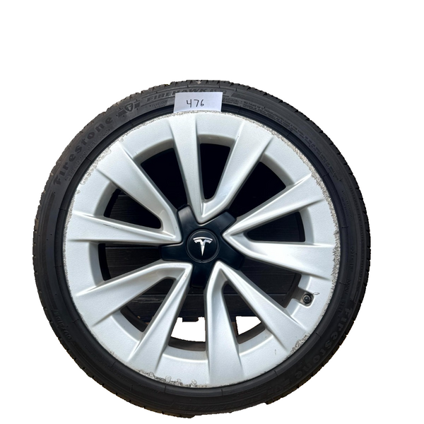 2017 - 2023 TESLA MODEL 3 FACTORY WHEEL RIM WITH TIRE OEM, 1044264-00-A