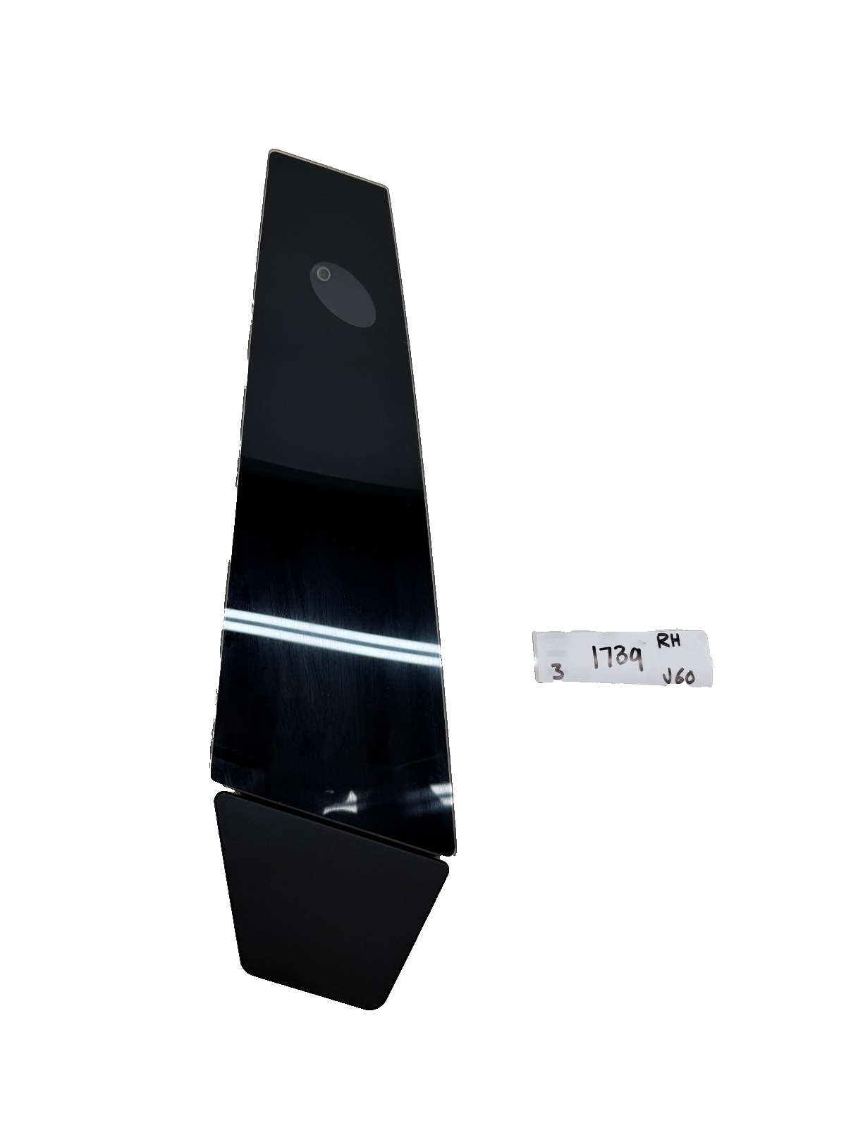 17-23 Model 3 Right B-Pillar Applique Glass Trim Molding w/ Camera 1100441-00-E