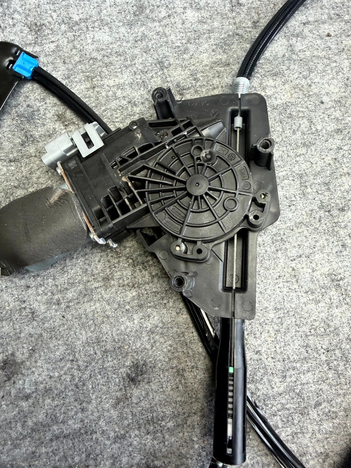 ♦️12 - 20 TESLA MODEL S REAR RIGHT DOOR WINDOW REGULATOR MOTOR OEM, 6006377-00-L