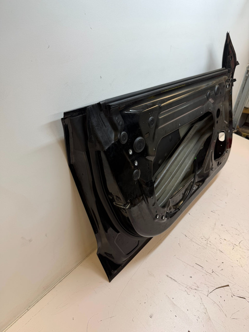 2017-2023 Tesla Model 3 Front Left Driver Side Door Shell Panel Black OEM