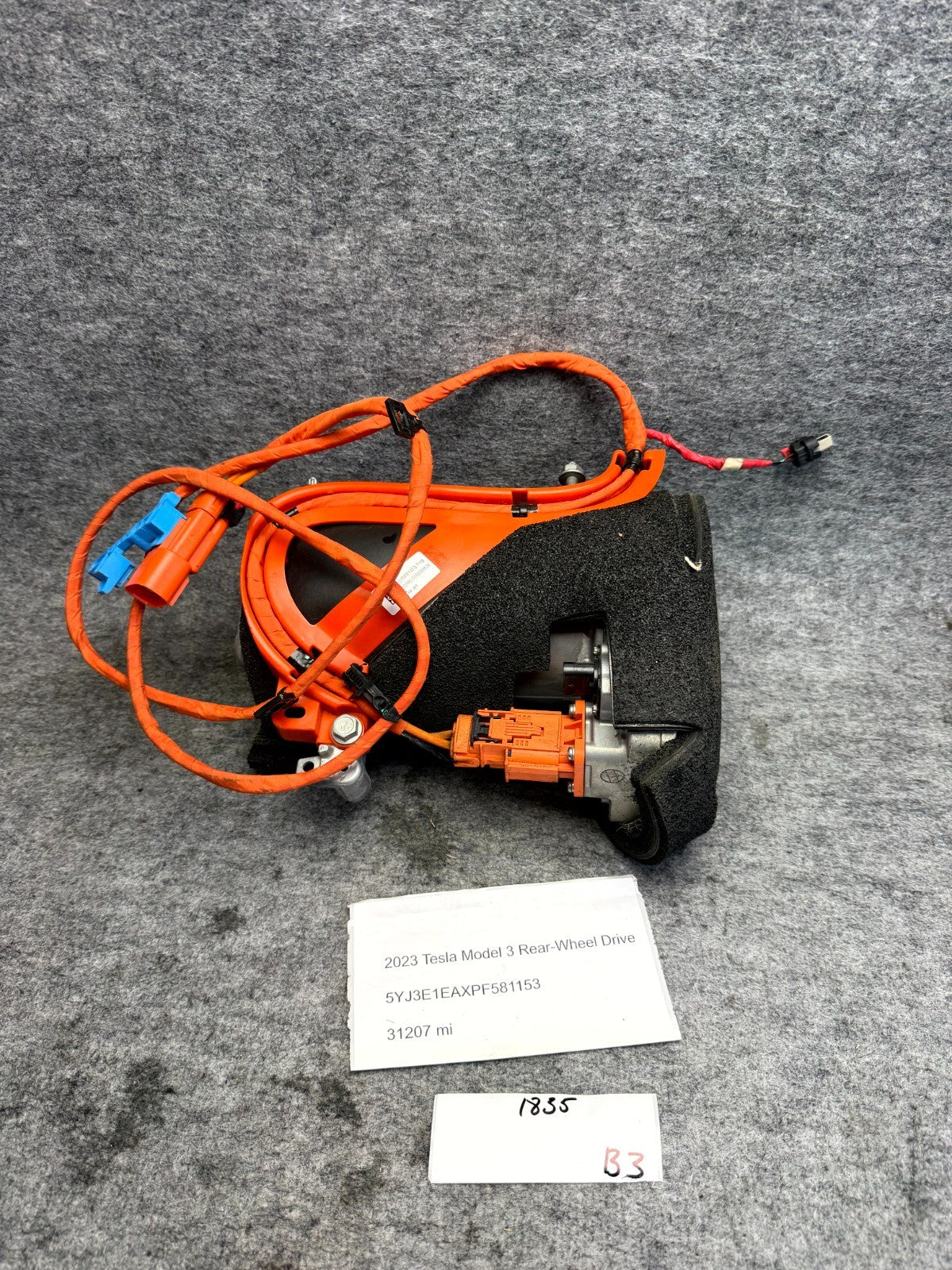 ♦️17-23 TESLA MODEL 3 AIR CONDITIONING COMPRESSOR PUMP & HARNESS OEM, 1507971-05