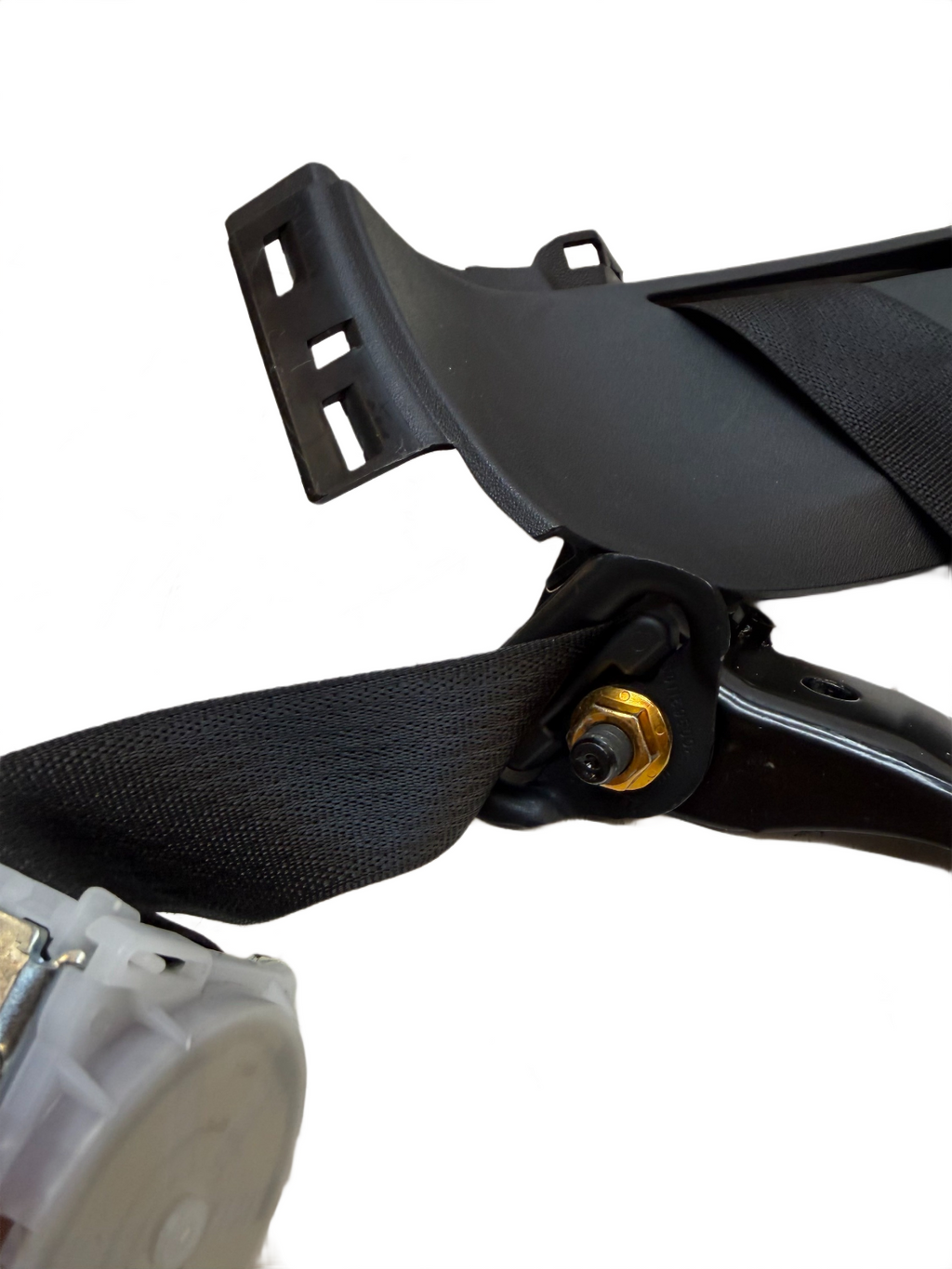 2012-2015 Tesla Model S C-Pillar Middle Trim w/ 2nd Row Seat Belt 1023136-00-B
