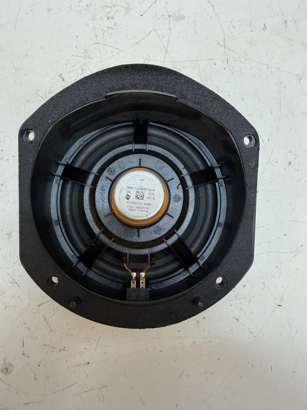 2012-20 Tesla Model S Rear Right Passenger Mid Woofer Audio Speaker 1004833-02-A
