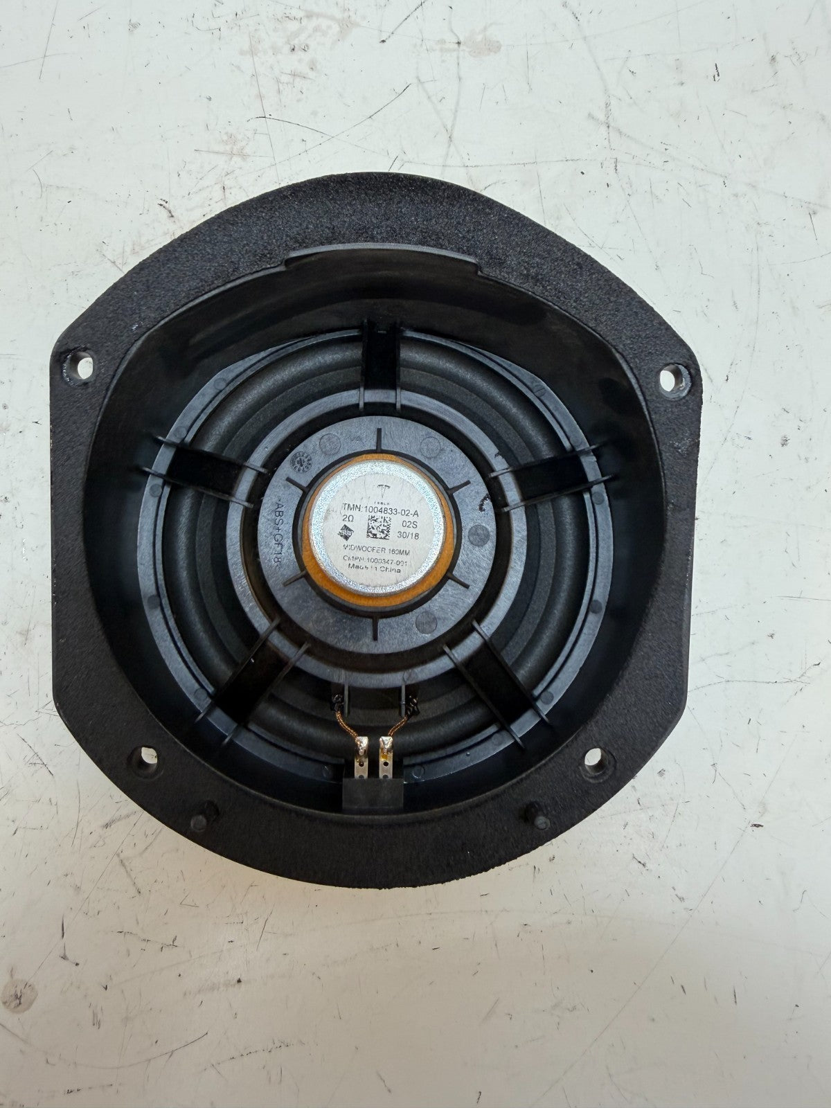 2012-20 Tesla Model S Rear Right Passenger Mid Woofer Audio Speaker 1004833-02-A