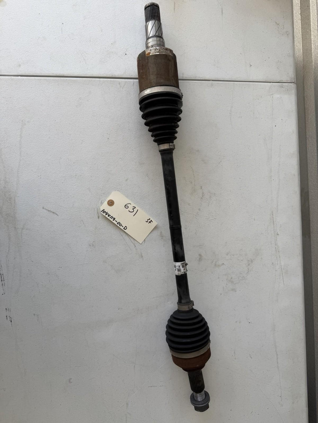 ♦️17 - 23 TESLA MODEL 3 FRONT LEFT/RIGHT AXLE SHAFT HALFSHAFT OEM, 1044119-00-D
