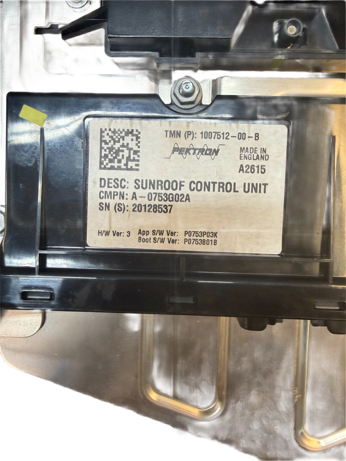 17-23 Tesla Model S Body Control Module BCM & Sunroof Control Unit 1010906-00-F