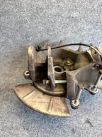 12–16 TESLA MODEL S REAR RIGHT SPINDLE KNUCKLE HUB W/ DUST SHIELD OEM, 600702400