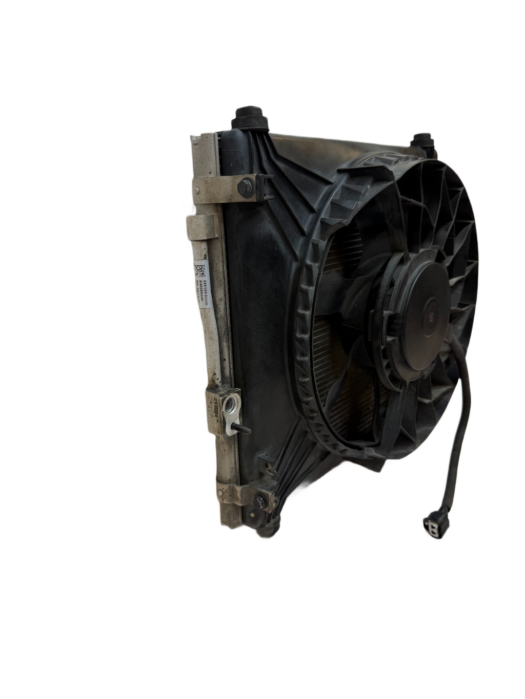 2012-2020 TESLA MODEL S LEFT COOLING FAN SHROUD W/ CONDENCER 6007352-00-F