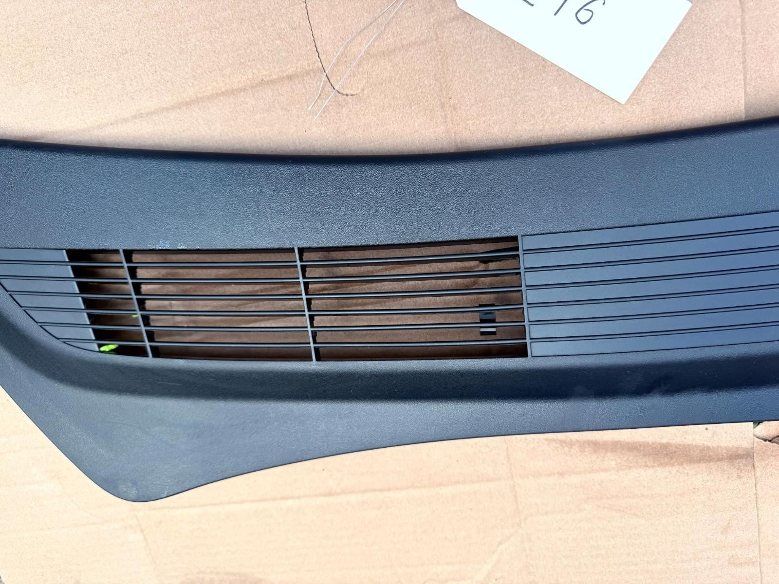 17-23 Tesla Model 3 Rear Apron Under Hood Cowl Vent Panel Grille OEM 108169200