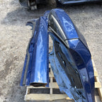 2020-2024 Tesla Model Y Rear Left Quarter Panel Structural Cutout LH BLUE
