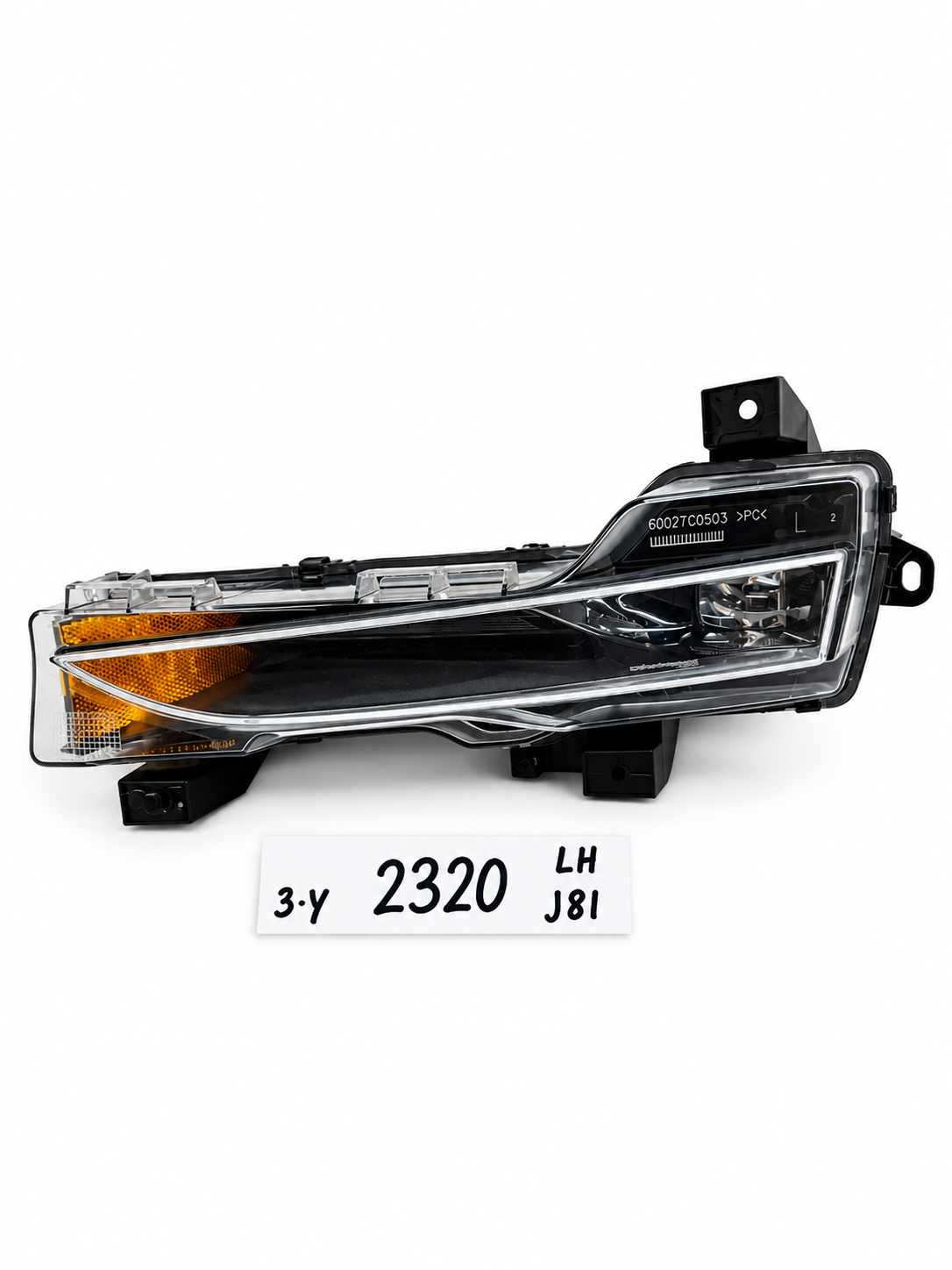 2017-2023 TESLA MODEL 3 Y FRONT LEFT DRIVER FOG LIGHT LED LAMP OEM 1077391-00-E