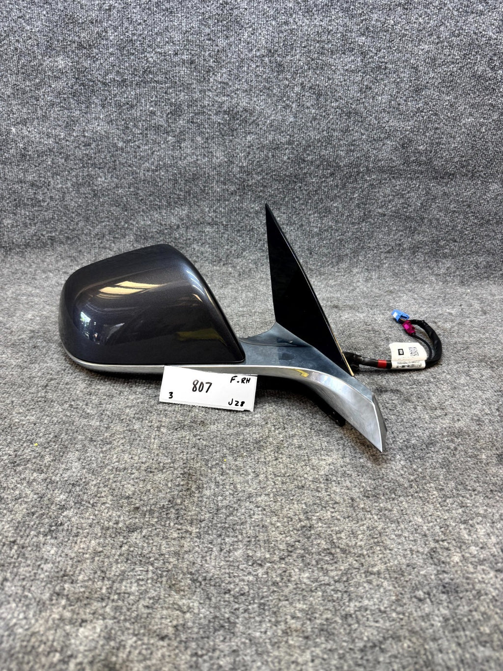 2017-2023 TESLA MODEL 3 FRONT RIGHT PASSENGER SIDE VIEW MIRROR OEM, 1110778-99-H